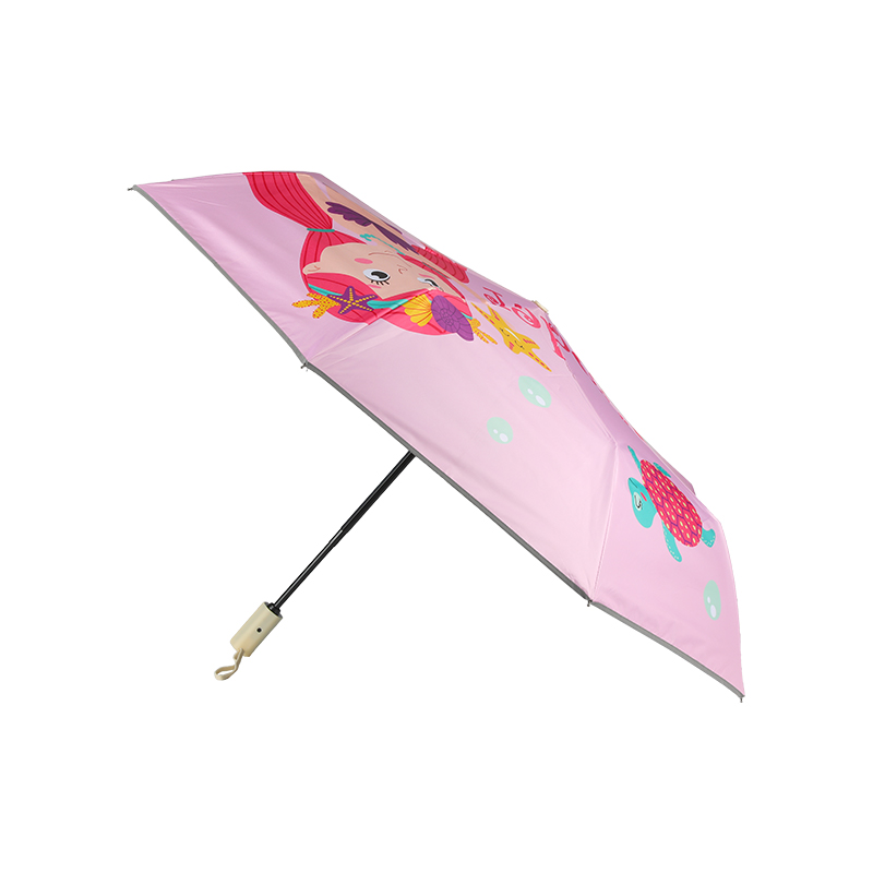 Parapluie de protection solaire à ouverture automatique et à fermeture automatique pour enfants