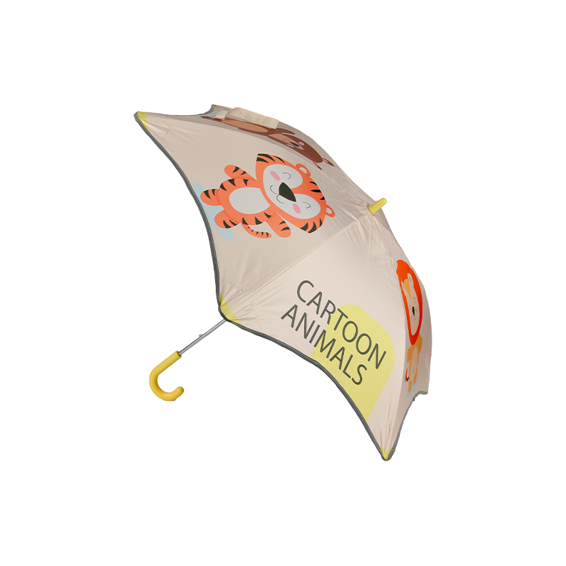 Parapluie de Protection solaire à tige droite, Protection Uv pour enfants, coin rond, dessin animé