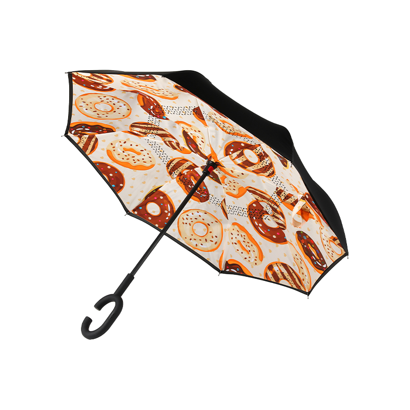 Parapluie inversé double couche mains libres pour enfants