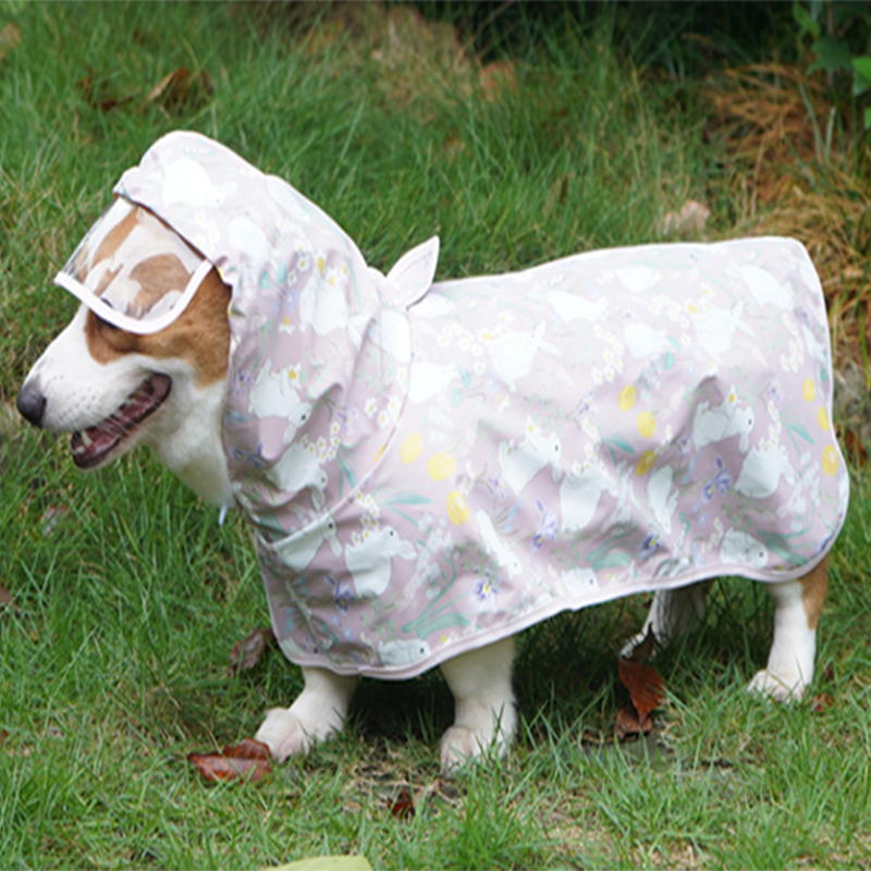 Imperméable multicolore pour animaux de compagnie, taille personnalisée disponible