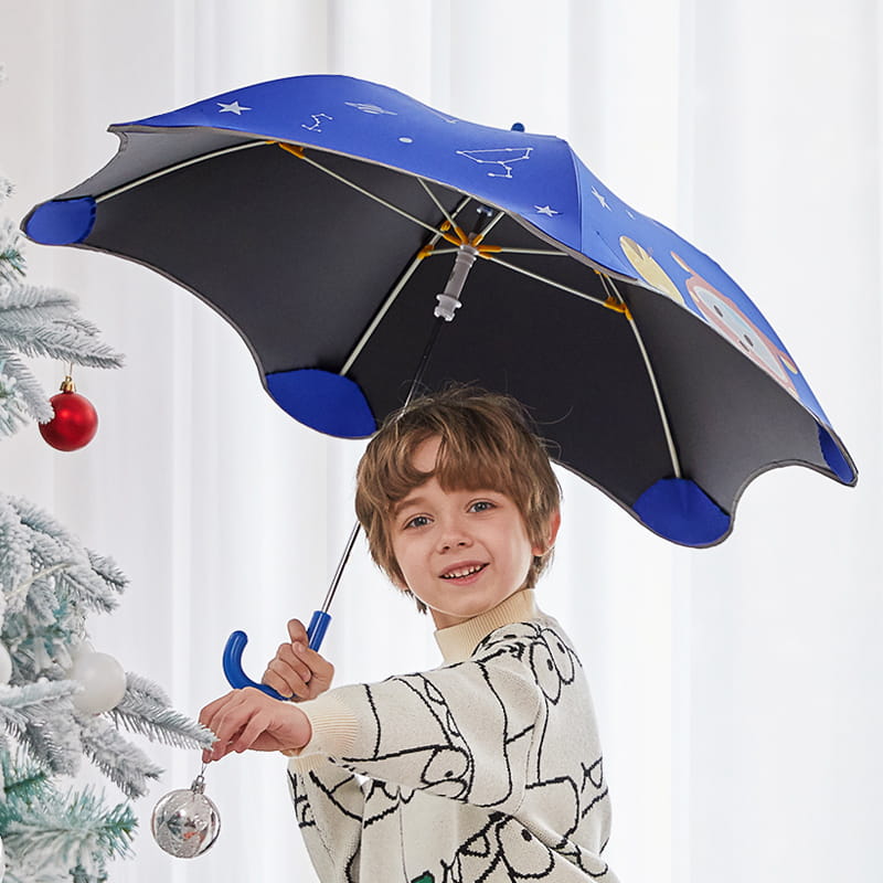 Parapluie de Protection solaire à tige droite, Protection Uv pour enfants, coin rond, dessin animé