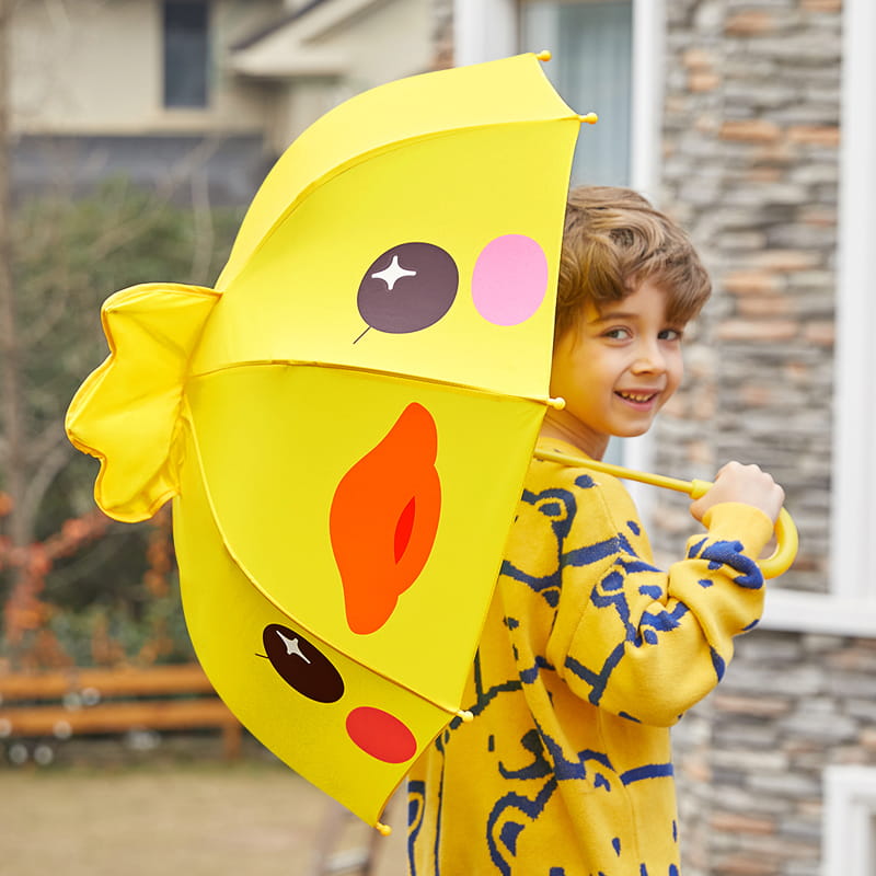 Parapluie en forme de dessin animé 3D, modèle de brevet pour enfants